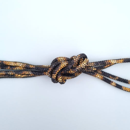 Strass Schnürsenkel Leopard Farben