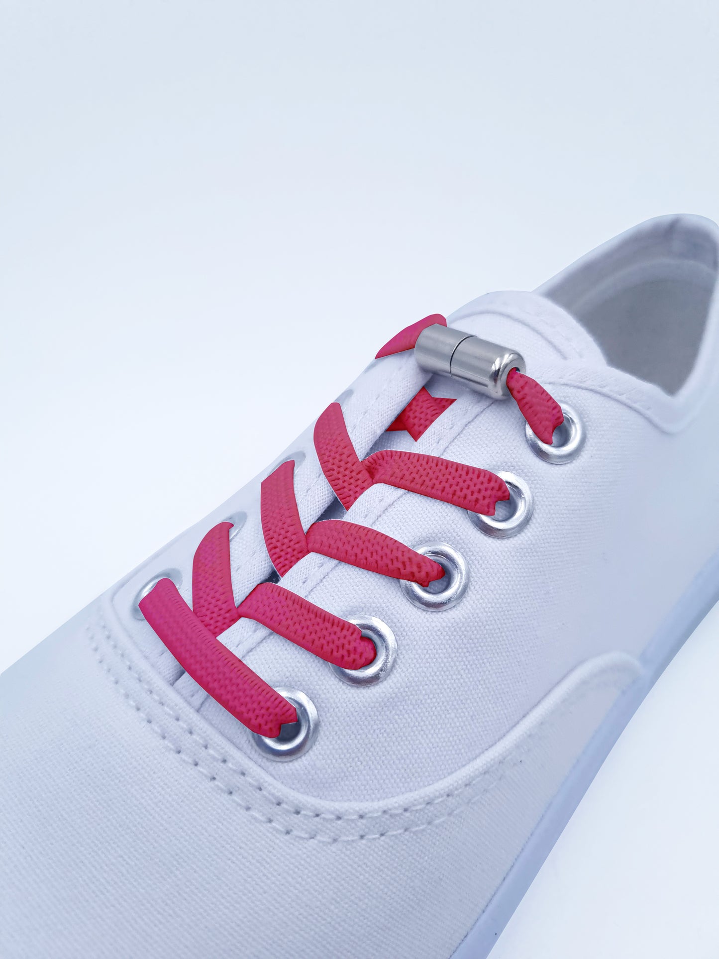 Elastic laces, pink, 5 mm
