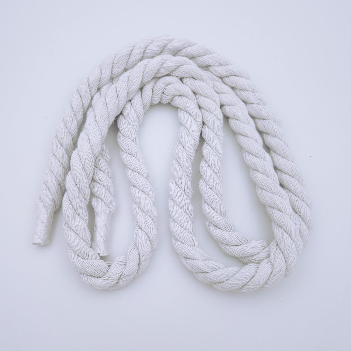 Fat Rope Laces, white, 10 mm