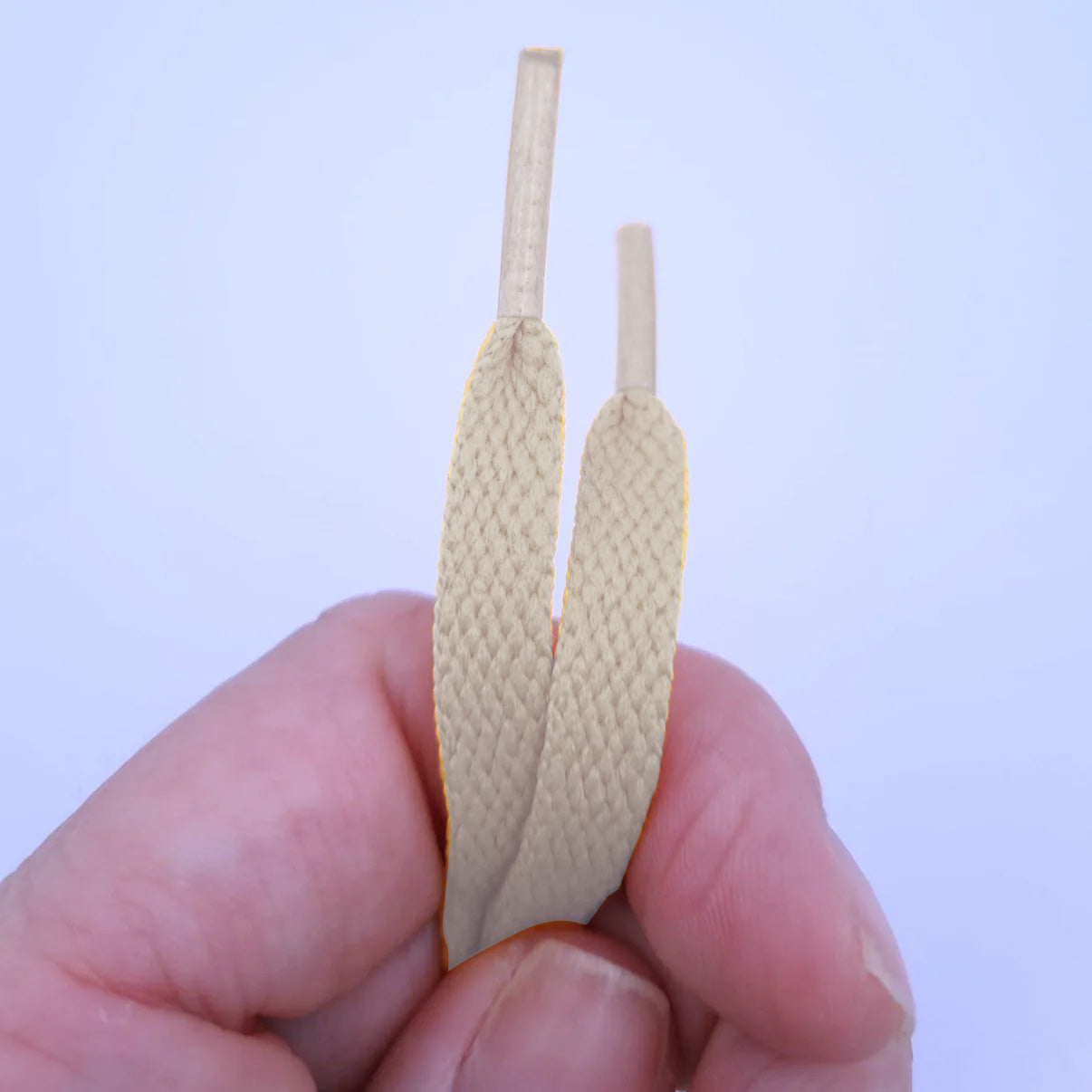 Orange-yellow laces, 8 mm