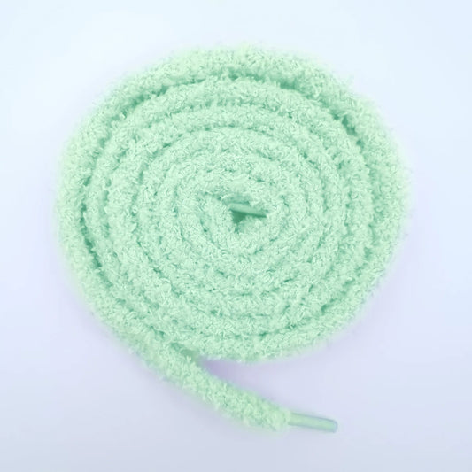 Fluffy Laces - Mighty Mint