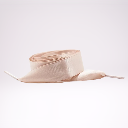 Nude satin laces