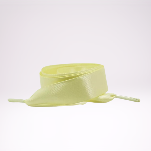 Pastel Yellow Satin laces