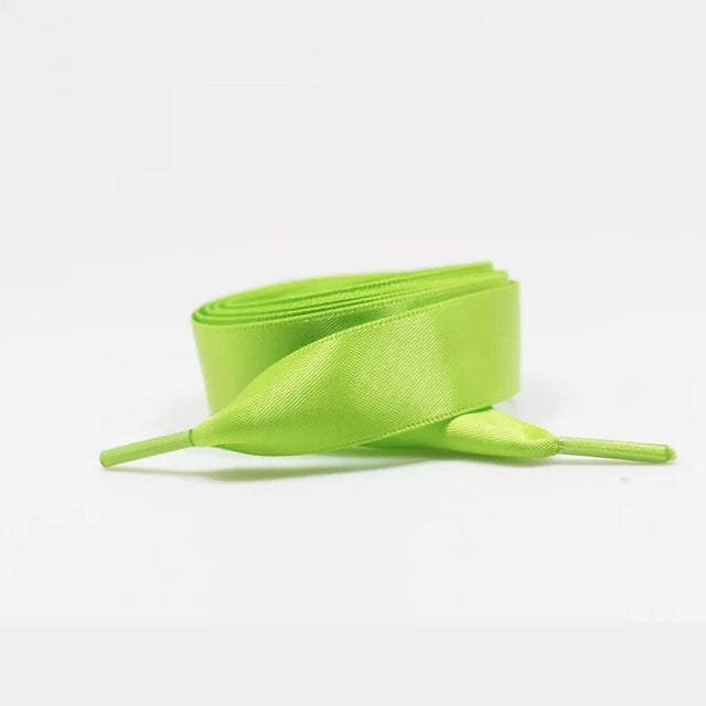 Apple Green Satin laces