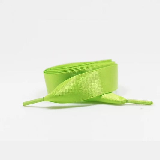 Apple Green Satin laces
