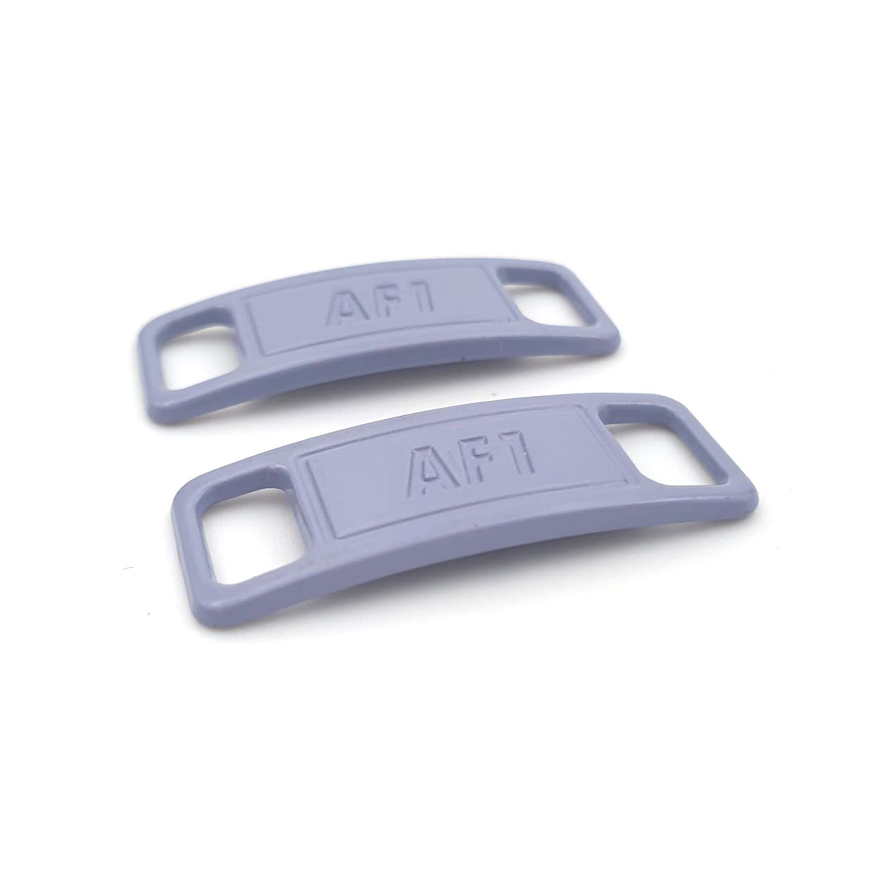 Lace Tags AF1, 1 Paar, grau lila