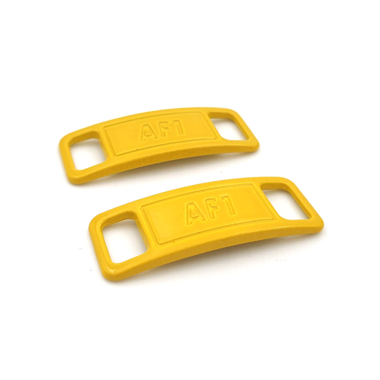 Lace Tags AF1, 1 Paar, gelb
