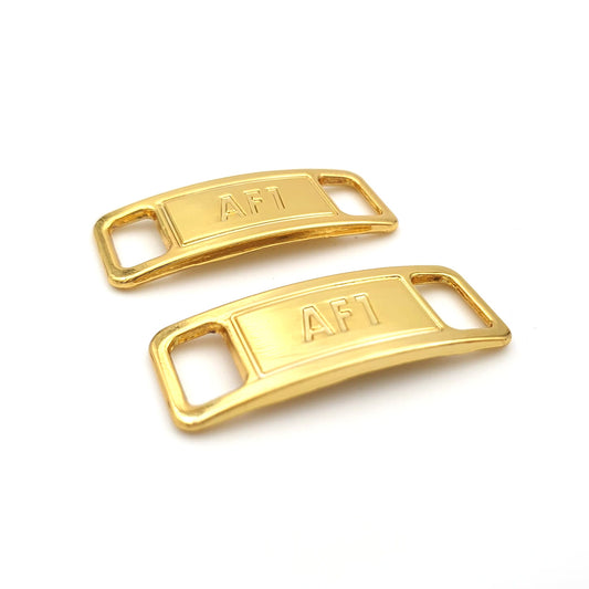 Lace Tags AF1, 1 Paar, gold