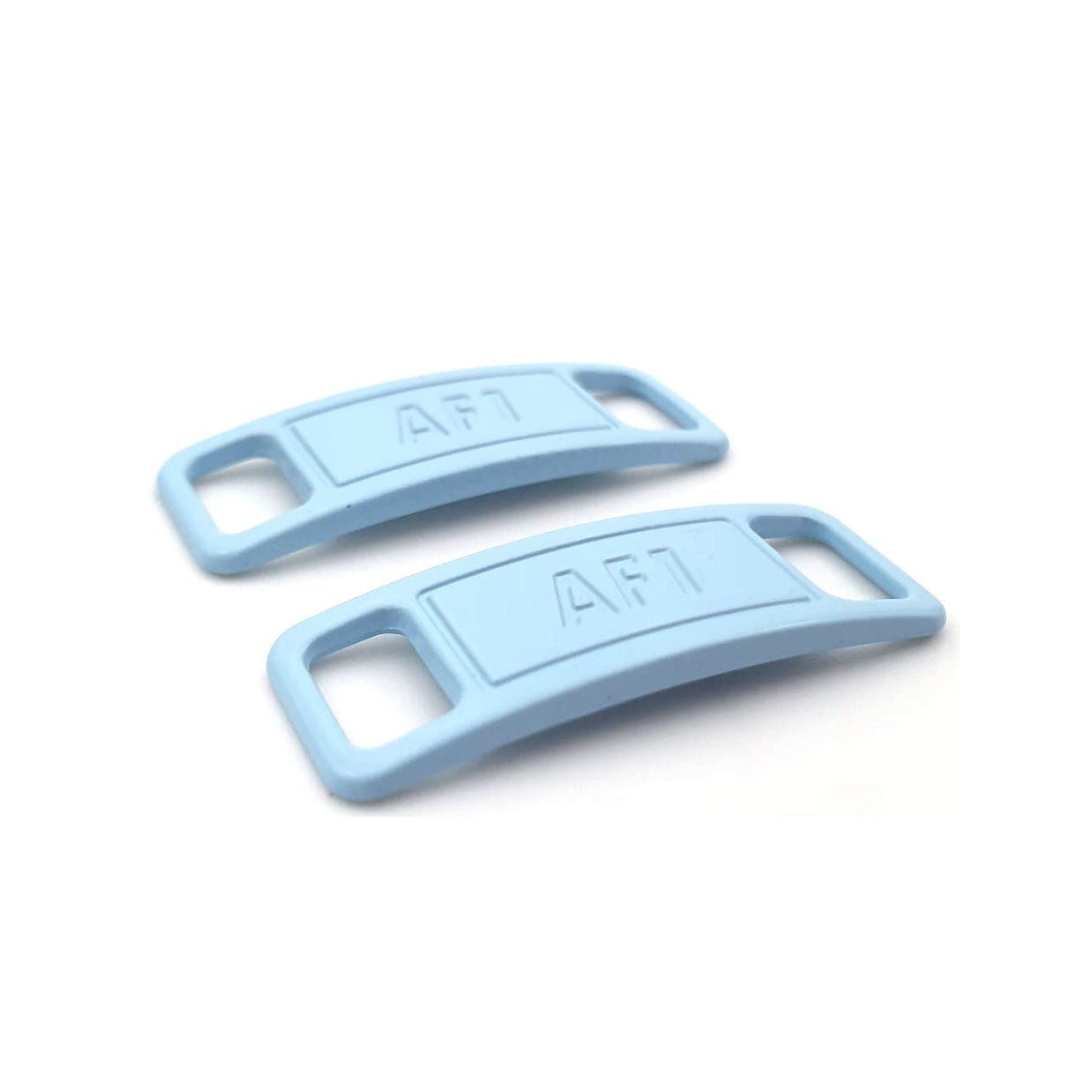 Lace Tags AF1, 1 Paar, hellblau