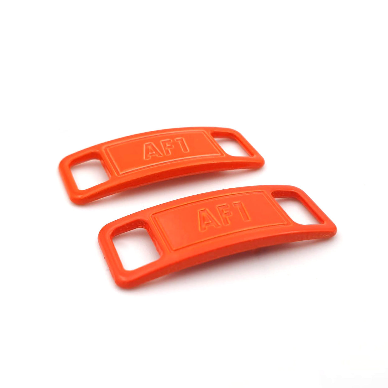 Lace Tags AF1, 1 Paar, orange