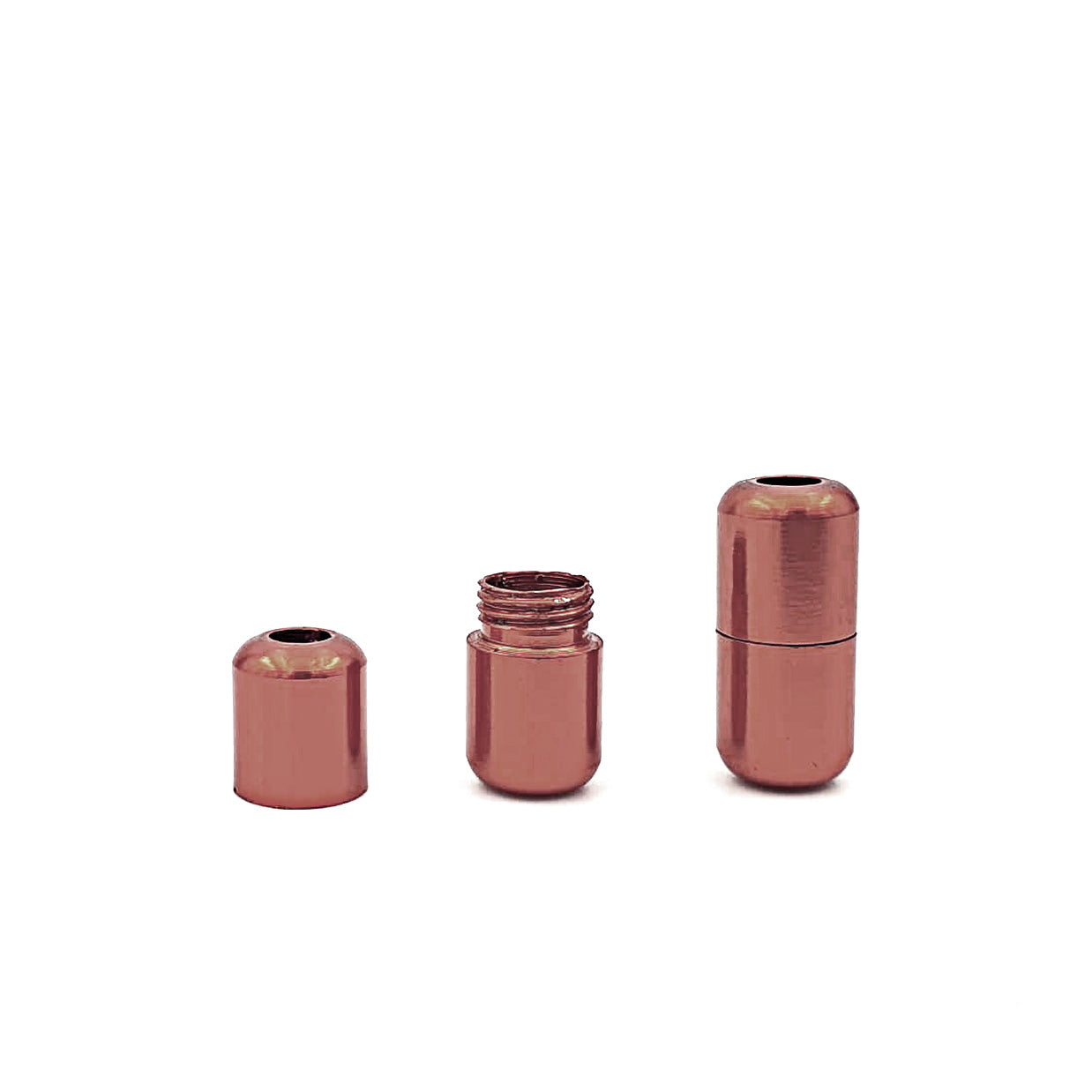 Metal capsule laces, copper