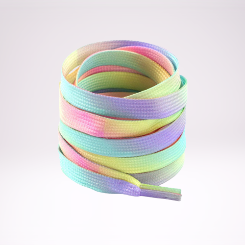 Rainbow shoelaces, mm – Lace Place