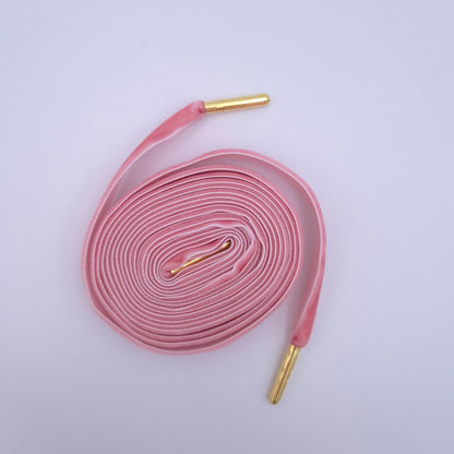 Samt Schnürsenkel, blush, 12,7 mm