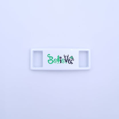 Lace Tag Grinch - Believe Weihnachtsmotiv