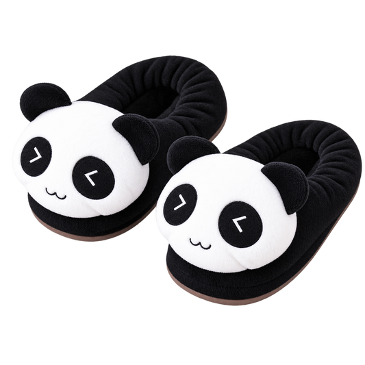 Süße Panda Hausschuhe, weich
