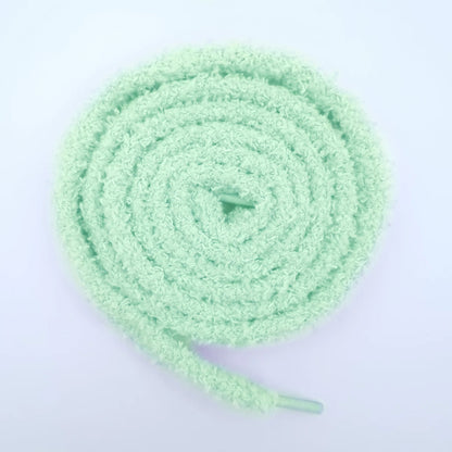 Fluffy Laces - Mighty Mint