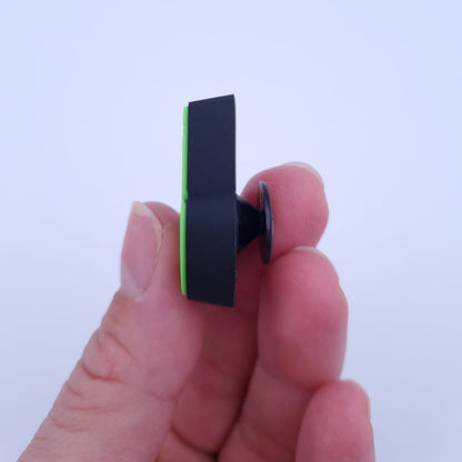 Crocs Button, Peace, neon