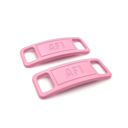 Lace Tags Af1, 1 pair, pink